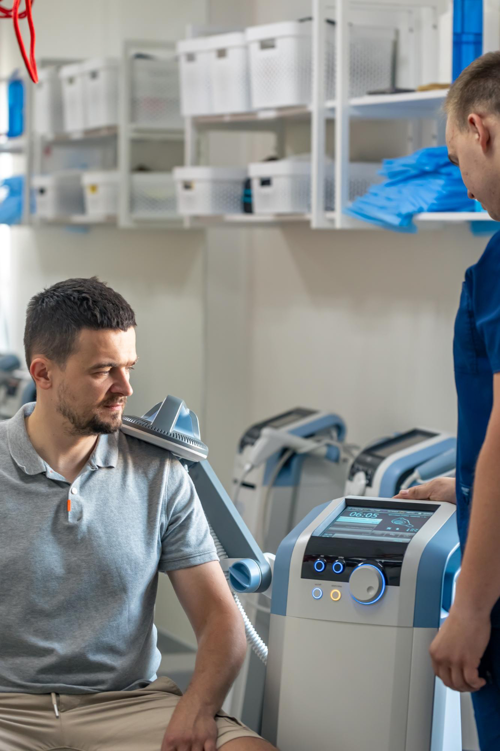 Physiotherapy treatment at Longfield Polyclinic